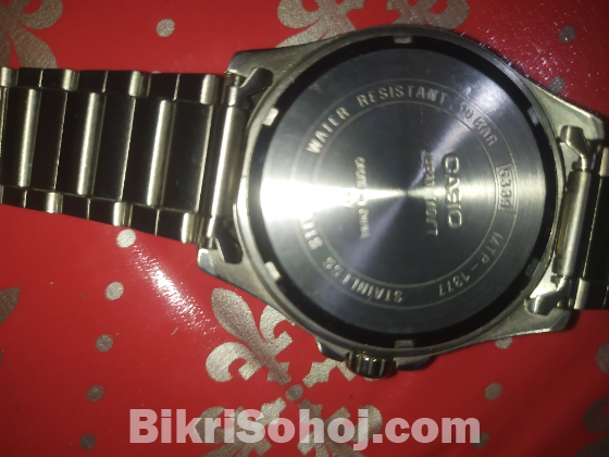 Casio analog watch